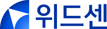 WITHCEN 심볼마크와 국문로고